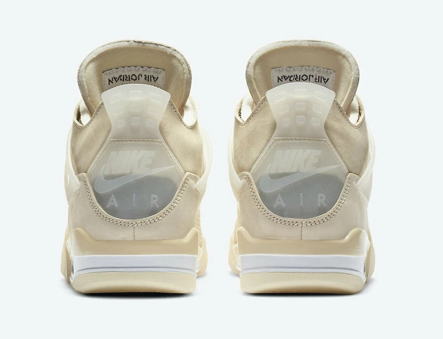 Air Jordan 4 CV9388-100 Off-White Sail Sneakers
