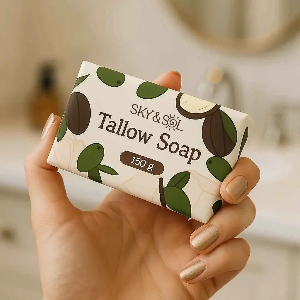 Sky and Sol Tallow Soap (Pack of 3)